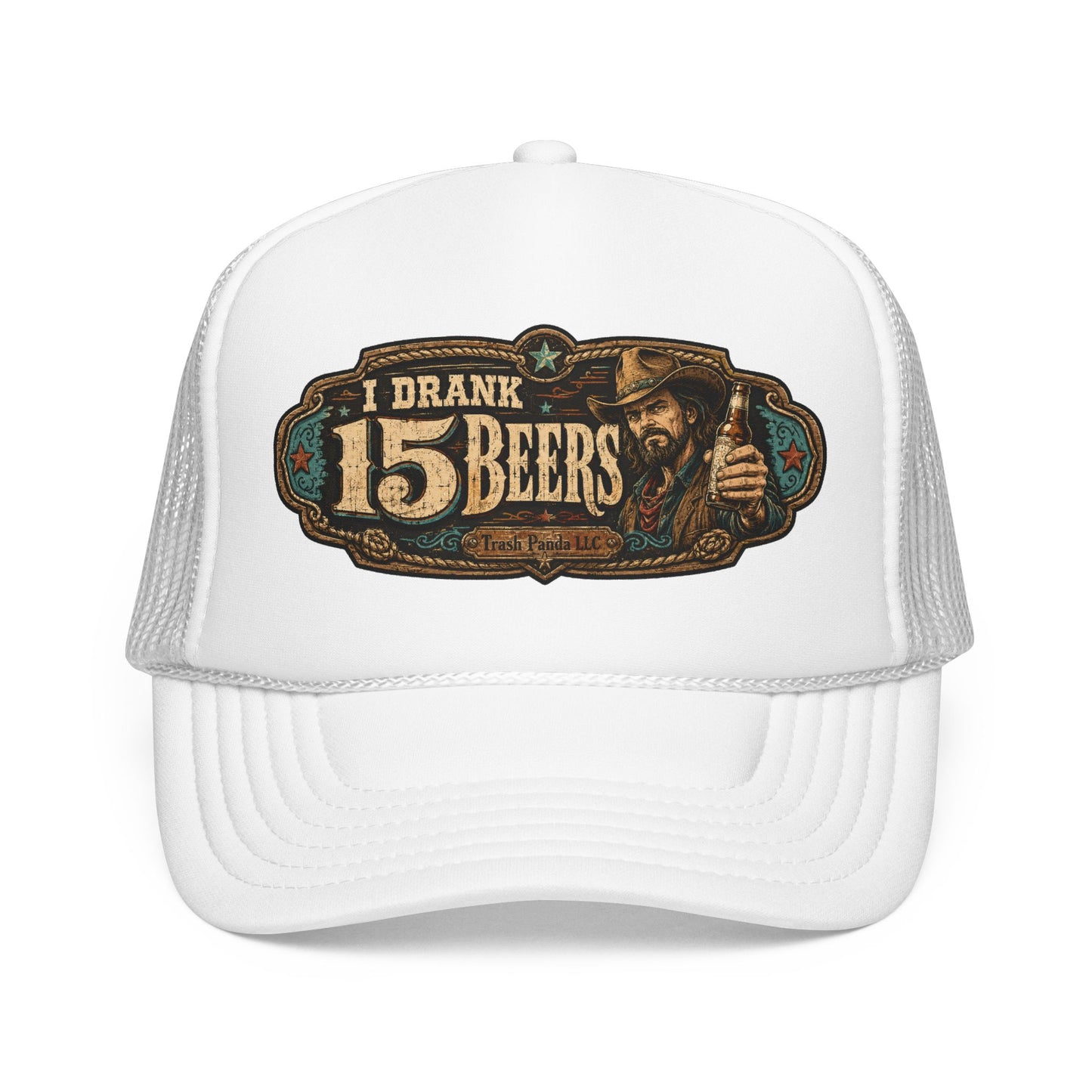 15 Beers Foam Trucker Hat (Printed)
