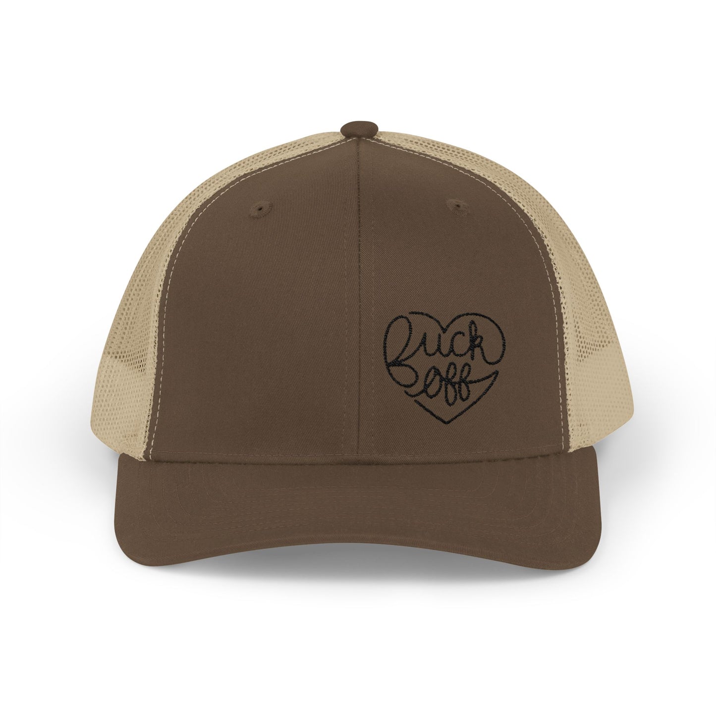 F*CK OFF Heart (Ladies) Snapback Trucker Cap