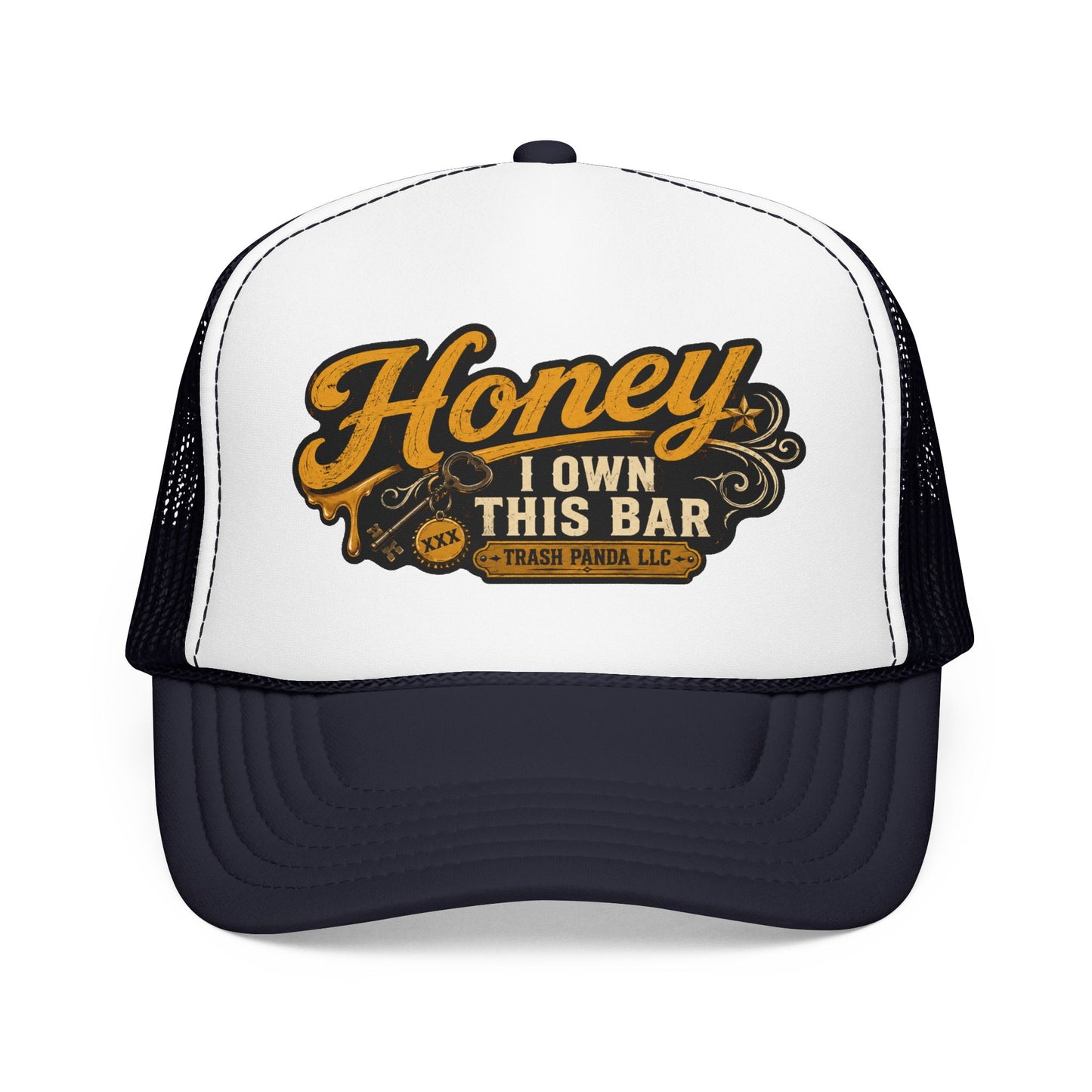 I Own This Bar Foam Trucker Hat (Printed)