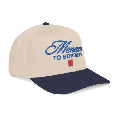 Menace To Sobriety Mid Profile Baseball Cap