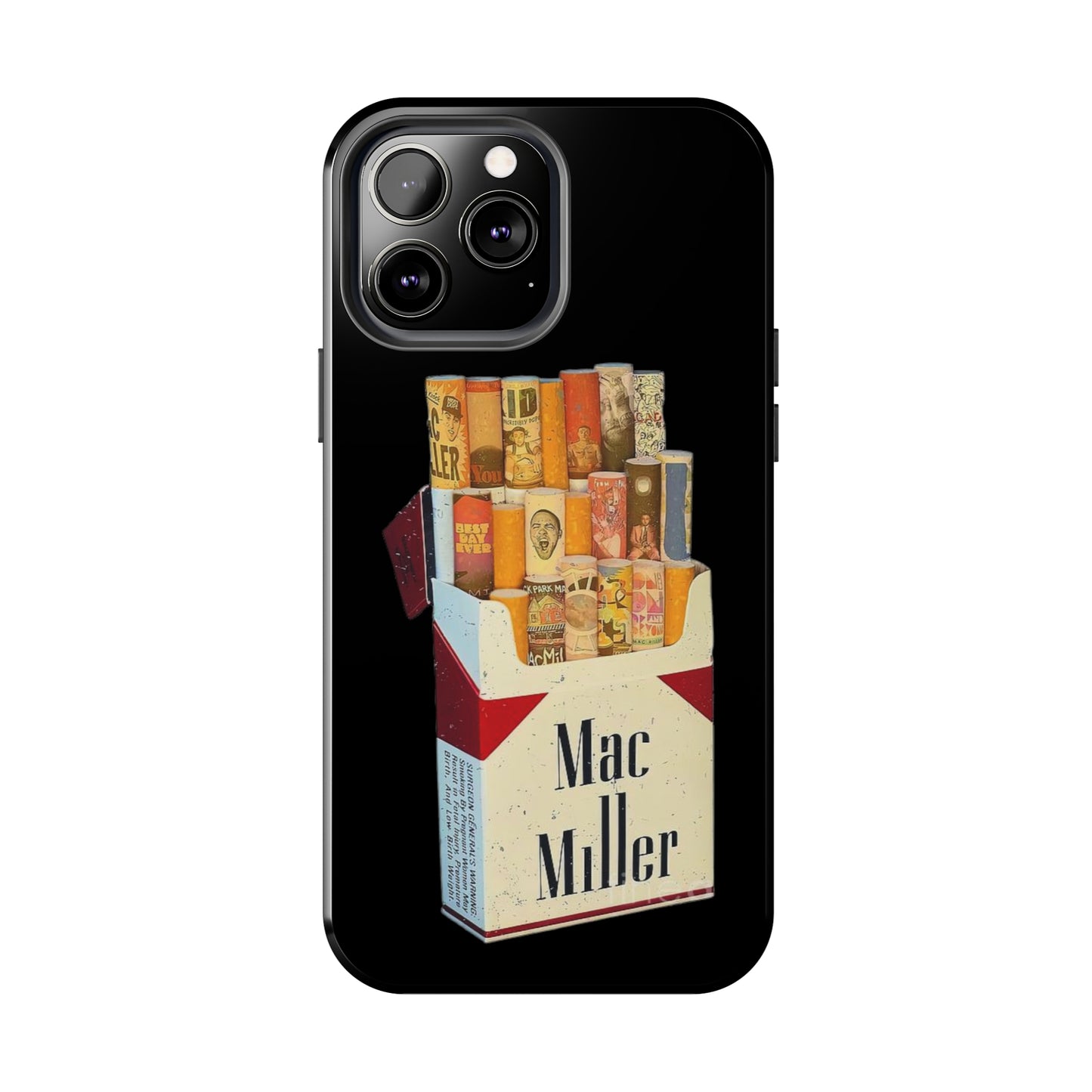 Mac Miller Vintage 90s Tough iPhone Cases