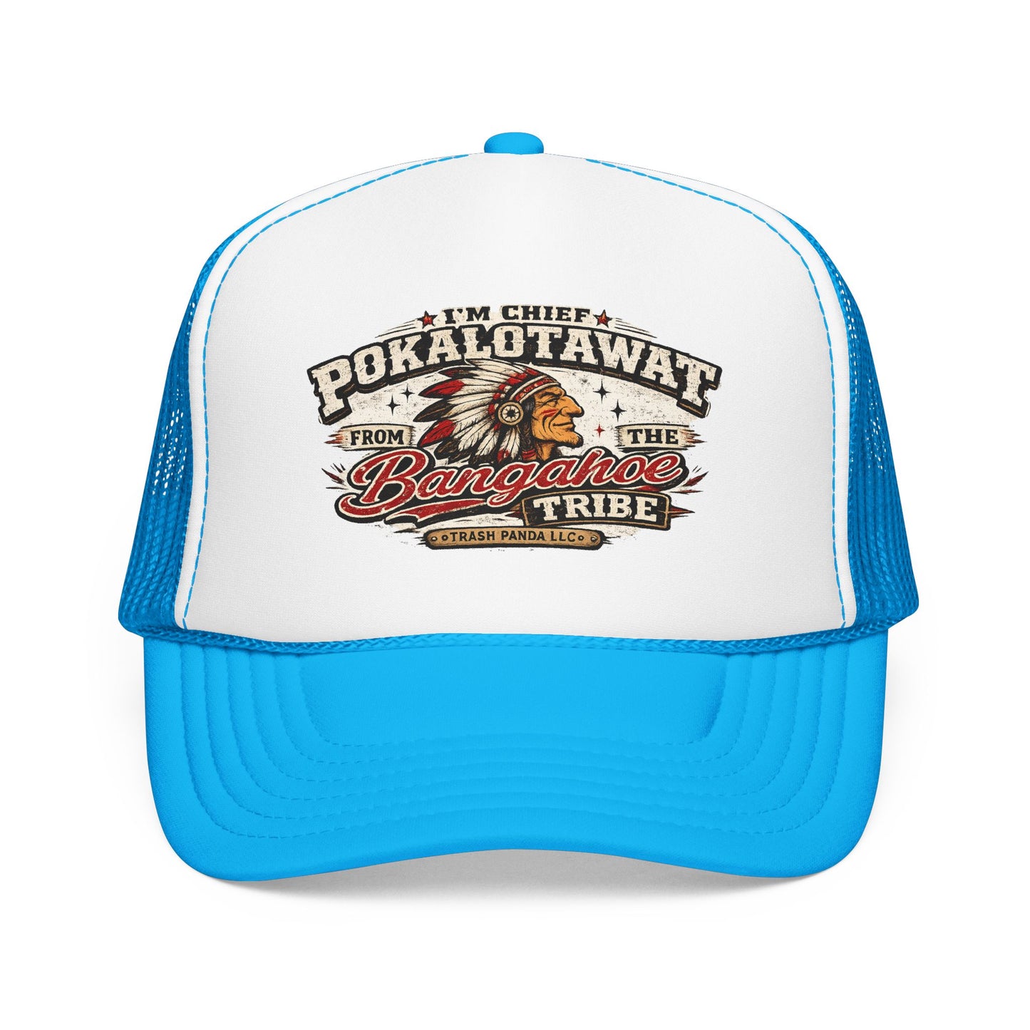 CHIEF POKALOTA Foam Trucker Hat (Printed)