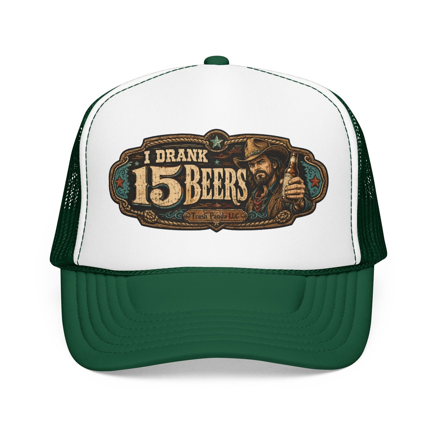 15 Beers Foam Trucker Hat (Printed)