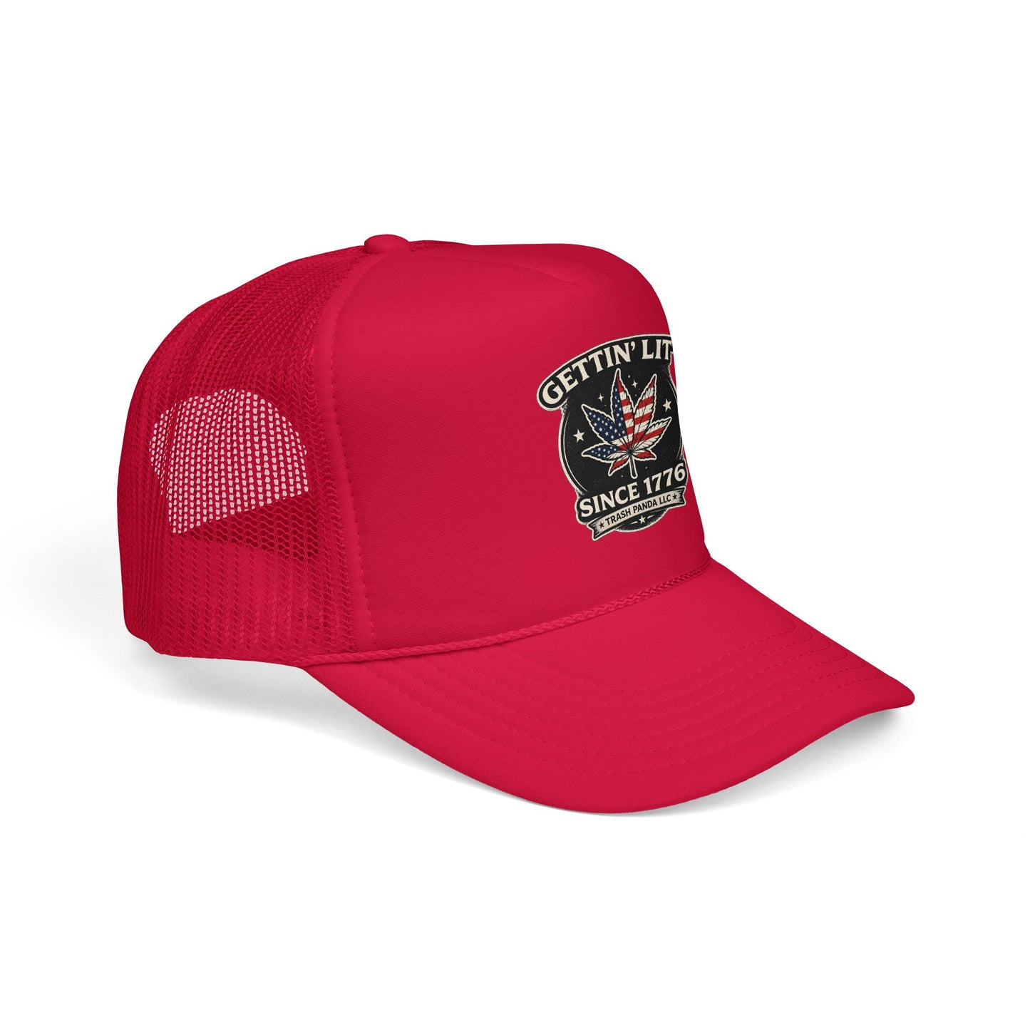 Gettin' Lit Since 1776 Foam Trucker Hat (Printed)