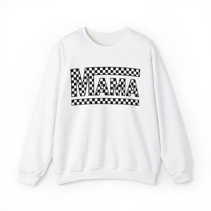 Checkered Mama Unisex Heavy Blend™ Crewneck Sweatshirt