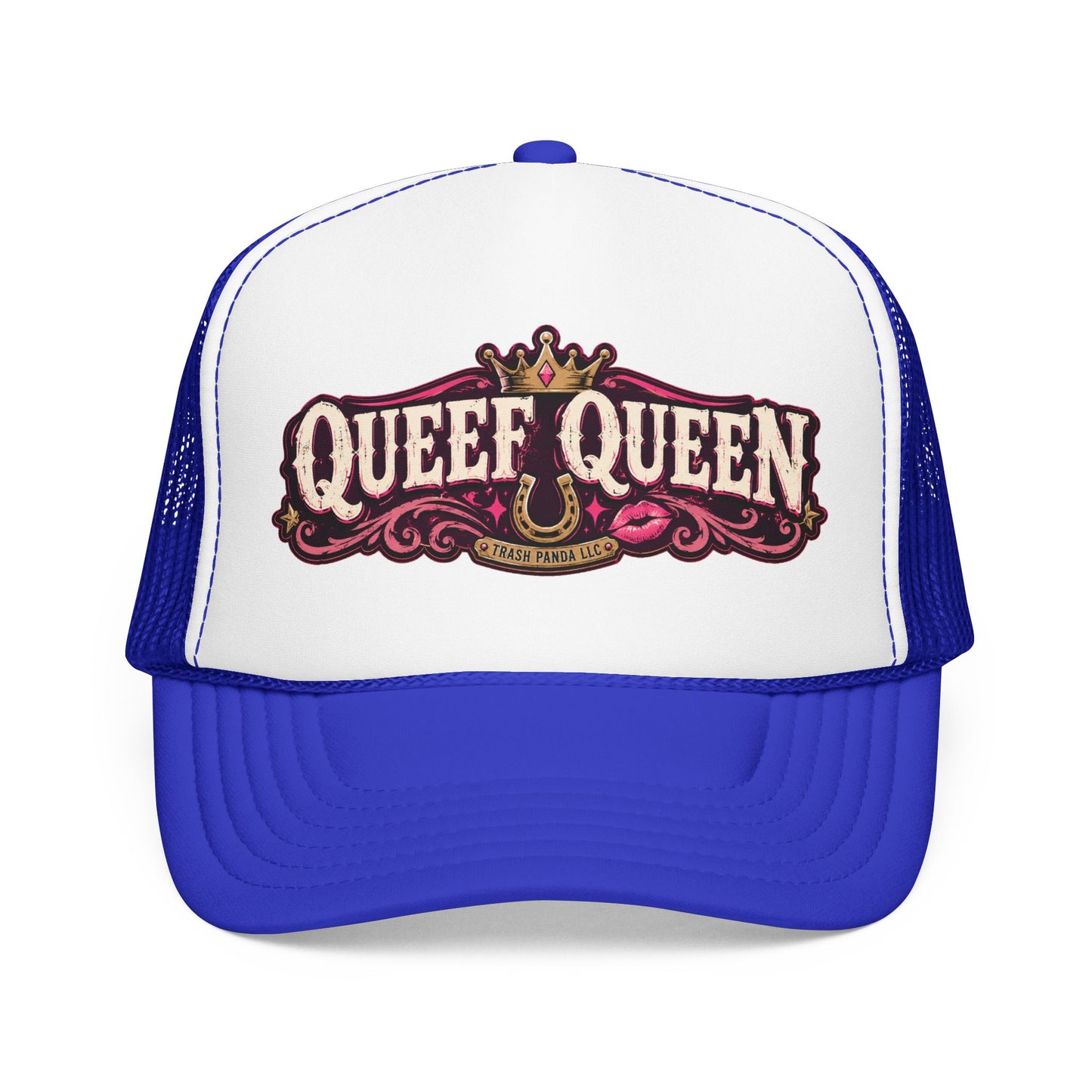 Q Queen Foam Trucker Hat (Printed)