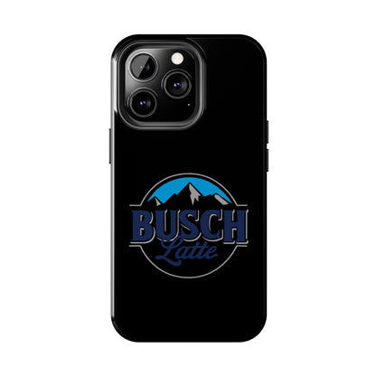 Busch Latte Blk Tough iPhone Cases