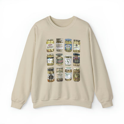 Vintage Pickle Sweatshirt Unisex Heavy Blend™ Crewneck Sweatshirt