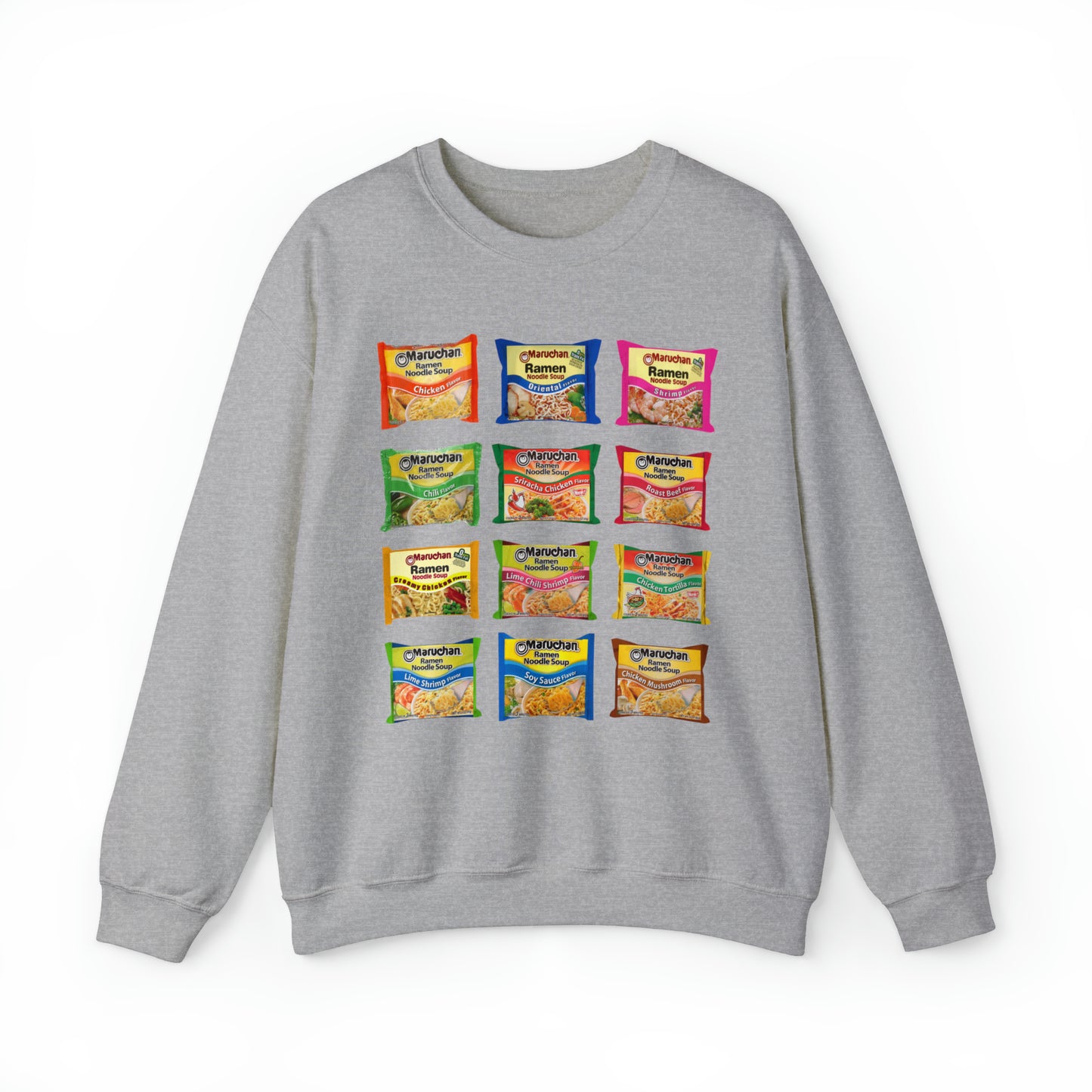 Ramen Noodles Sweatshirt Unisex Heavy Blend™ Crewneck Sweatshirt