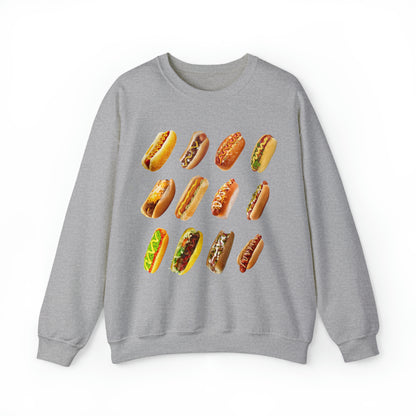 Hotdog Sweatshirt Unisex Heavy Blend™ Crewneck Sweatshirt