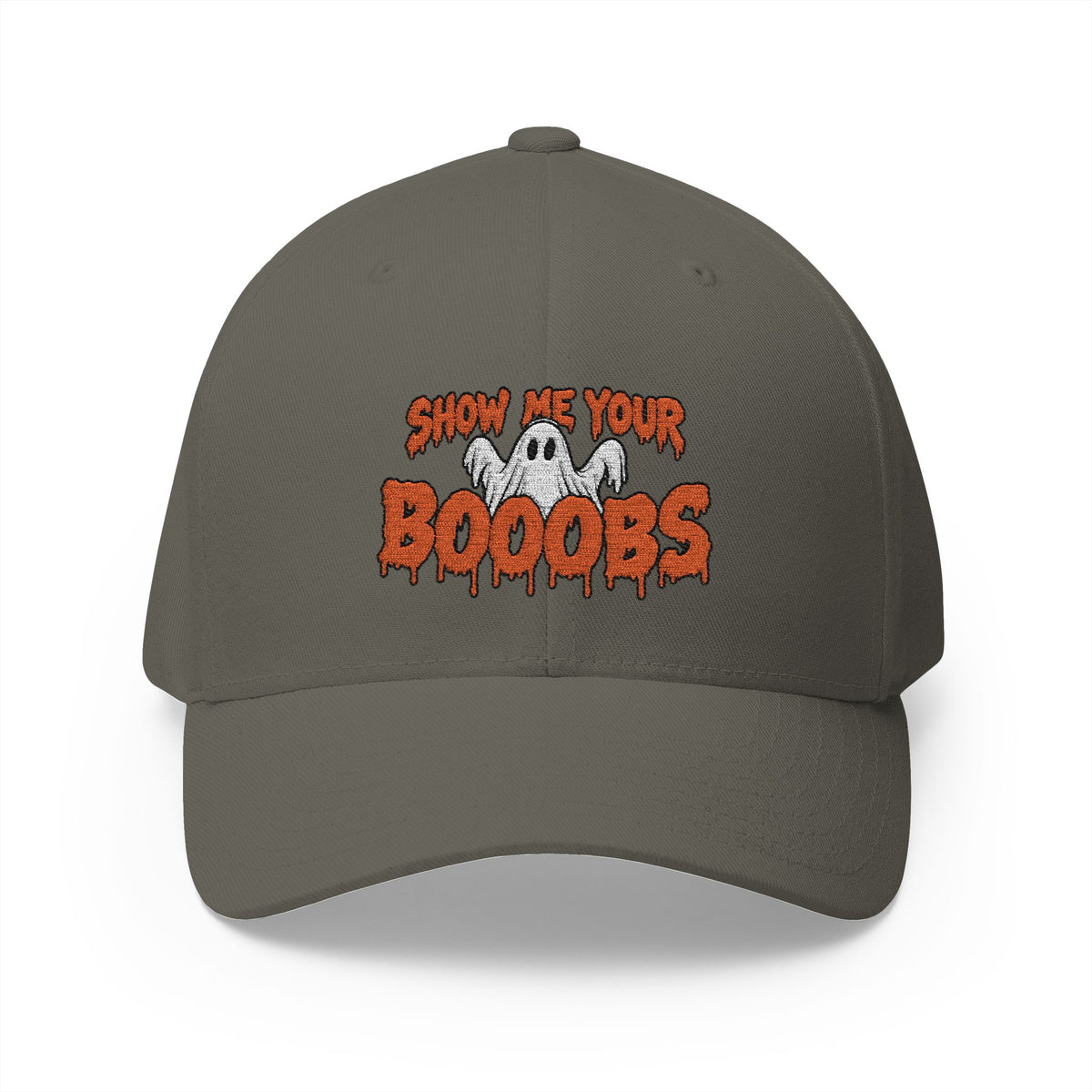 Show Me Your Booobs FlexFit (Embroidery)