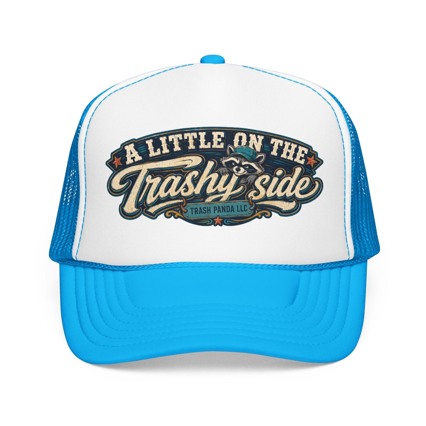 Trashy Side Foam Trucker Hat (Printed)