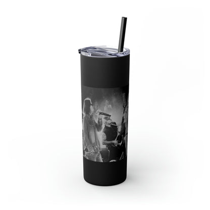 Posty Pickup Man Skinny Tumbler with Straw, 20oz