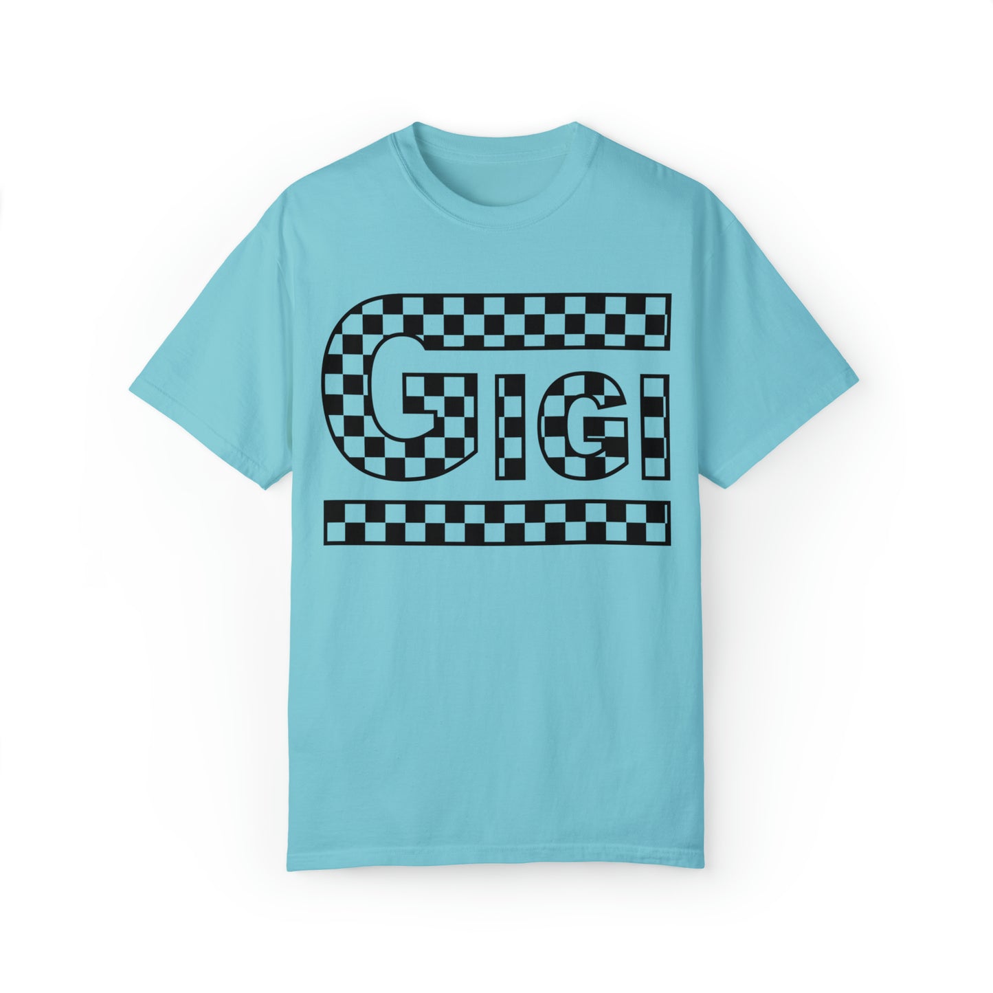 Checkered Gigi Comfort Colors Unisex Garment-Dyed T-shirt