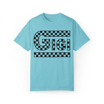 Checkered Gigi Comfort Colors Unisex Garment-Dyed T-shirt