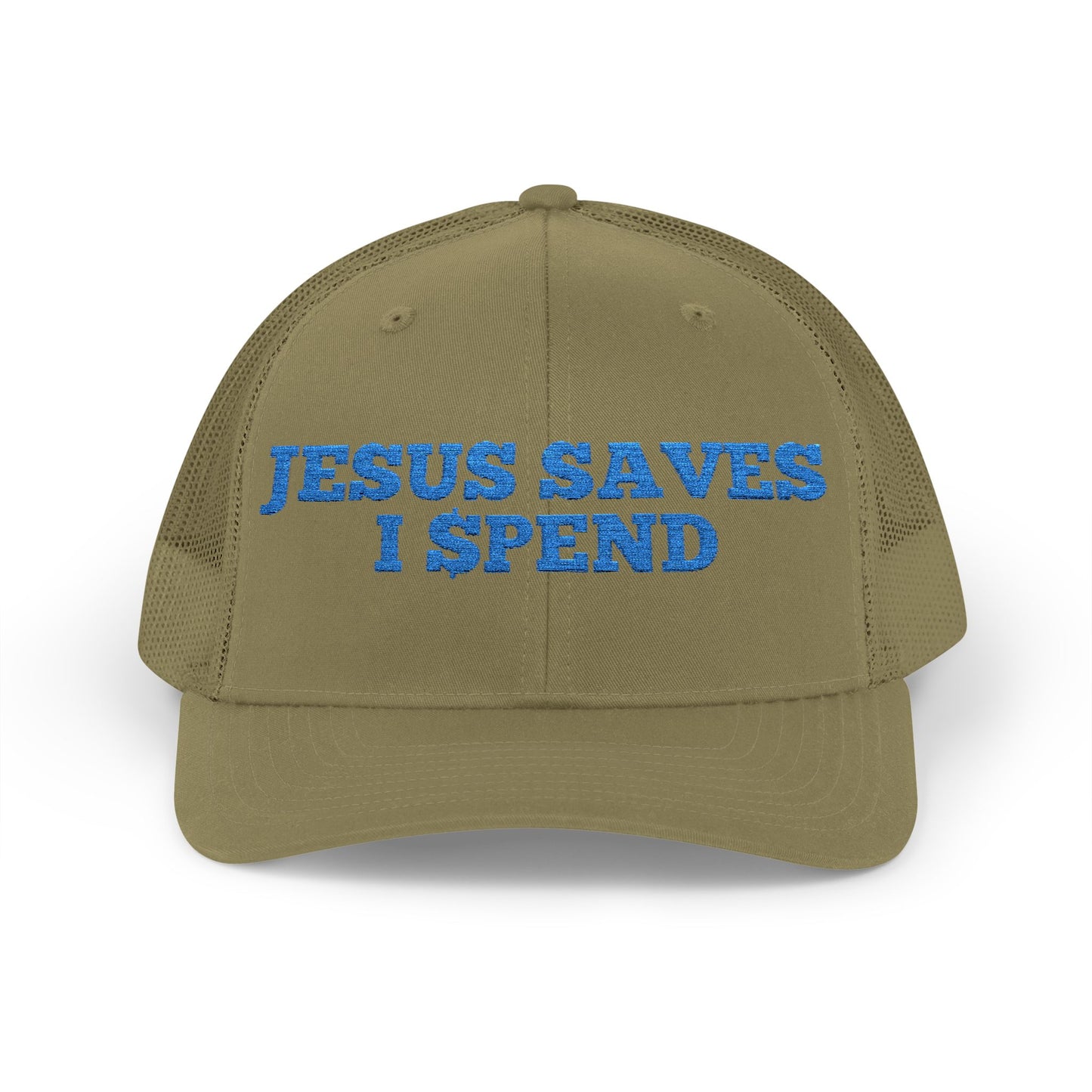 Jesus Saves Richardson 112 Snapback Trucker Cap