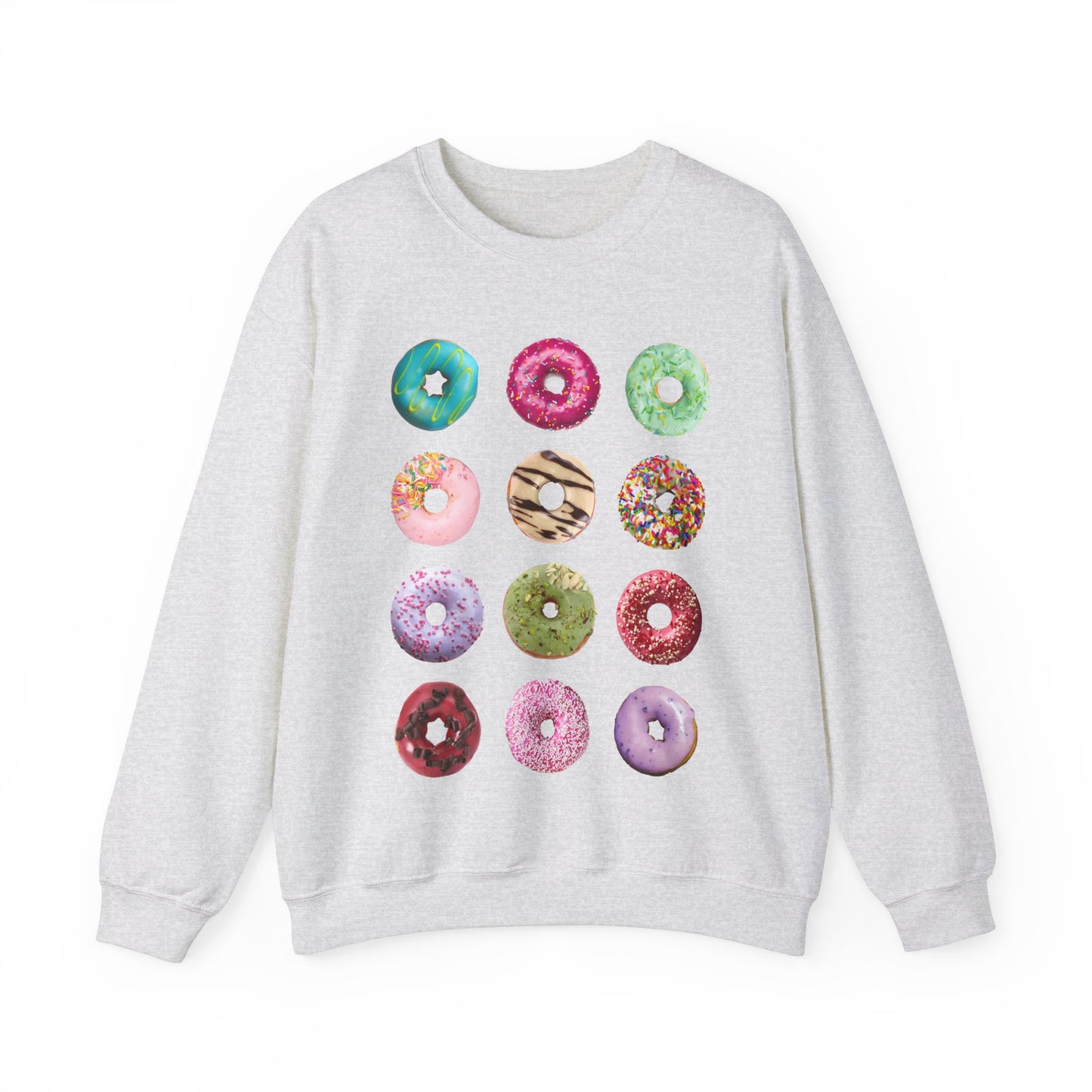 Donuts Sweatshirt Unisex Heavy Blend™ Crewneck Sweatshirt