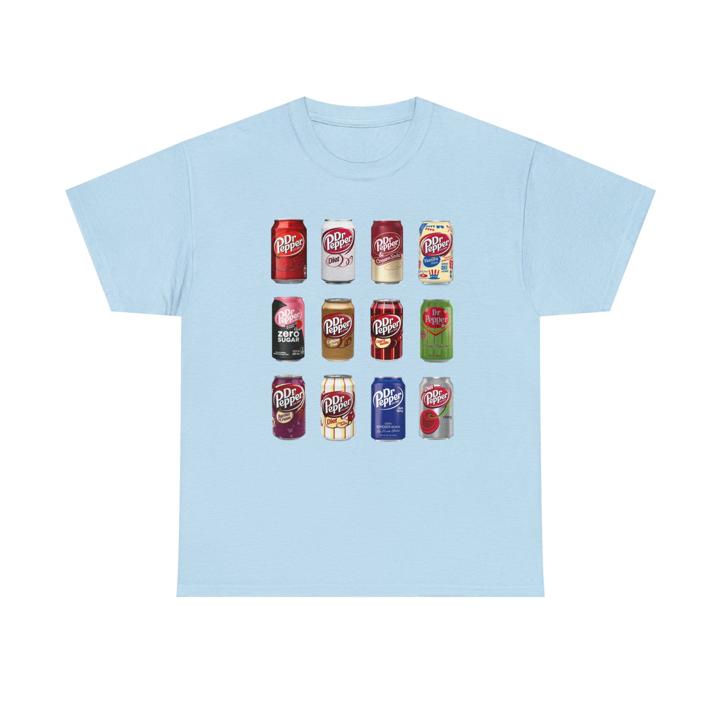 Dr Pepper Unisex Heavy Cotton Tee